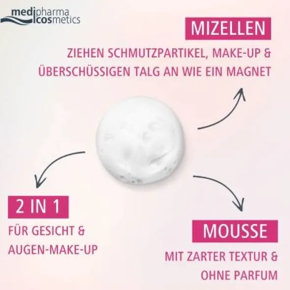 OLIVEN REINIGUNGSMOUSSE Rose 150 ml