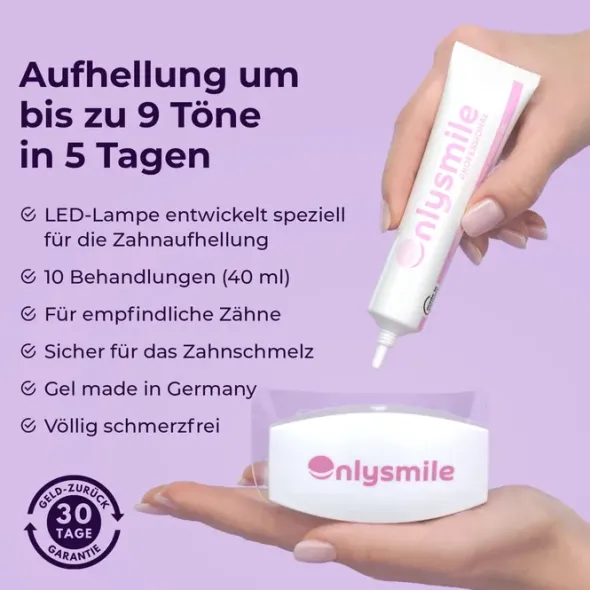 ONLYSMILE Zahnbleaching Set professionell 1 St