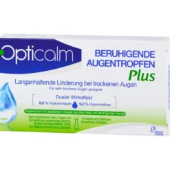 OPTICALM beruhigende Augentropfen Plus in Einzeld. 10X0,5 ml