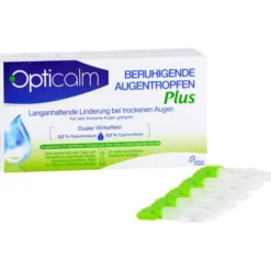 OPTICALM beruhigende Augentropfen Plus in Einzeld. 20X0,5 ml