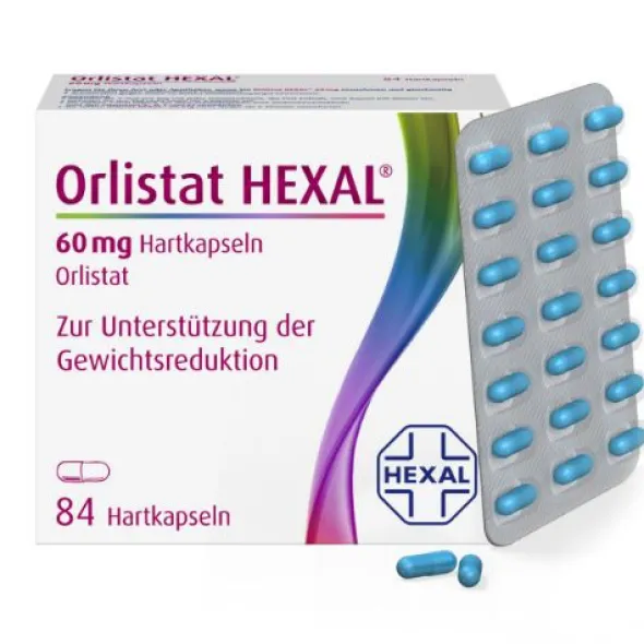 ORLISTAT HEXAL 60 mg Hartkapseln 84 St
