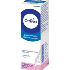 OTRIVEN gegen Schnupfen 0,025% Nasentropfen 10 ml