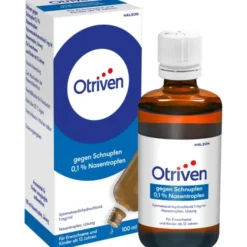 OTRIVEN 0,1% Nasentropfen Nachfüllfla.Praxisbedarf 100 ml