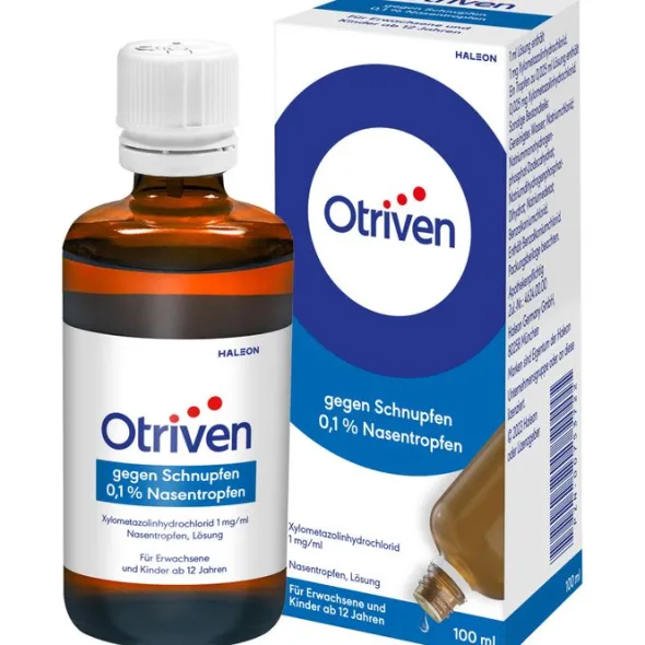 OTRIVEN 0,1% Nasentropfen Nachfüllfla.Praxisbedarf 100 ml