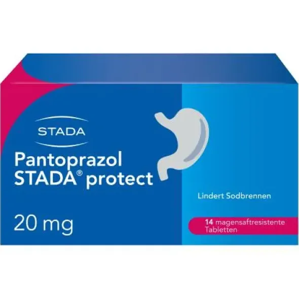 PANTOPRAZOL STADA protect 20 mg magensaftres.Tabl. 14 St
