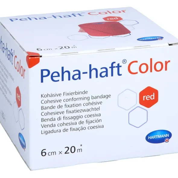 PEHA-HAFT Color Fixierb.latexfrei 6 cmx20 m rot 1 St