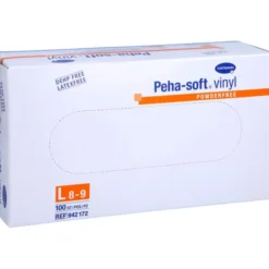 PEHA-SOFT Vinyl Unt.Handschuhe unste.puderfrei L 100 St