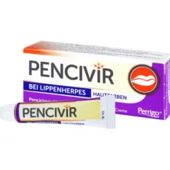 PENCIVIR bei Lippenherpes Creme hautfarben 1% 2 g
