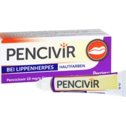 PENCIVIR bei Lippenherpes Creme hautfarben 1% 2 g