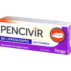 PENCIVIR bei Lippenherpes Creme hautfarben 1% 2 g