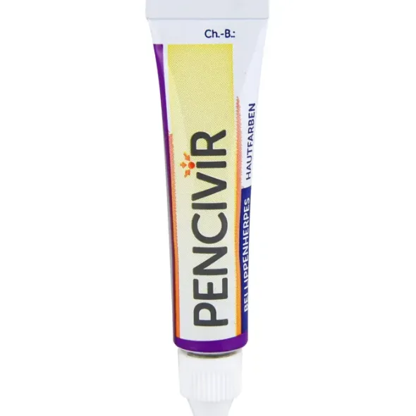 PENCIVIR bei Lippenherpes Creme hautfarben 1% 2 g