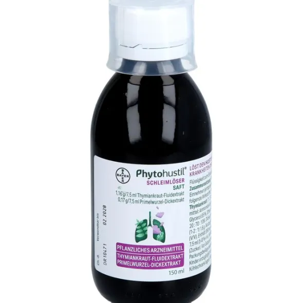 PHYTOHUSTIL Schleimlöser Saft 150 ml