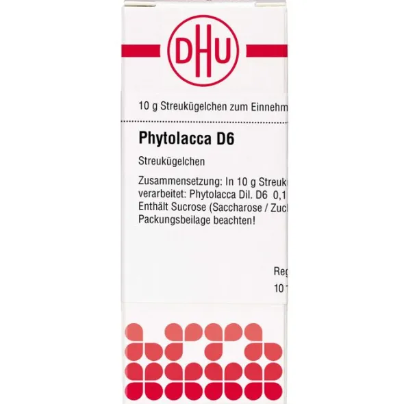 PHYTOLACCA D 6 Globuli 10 g