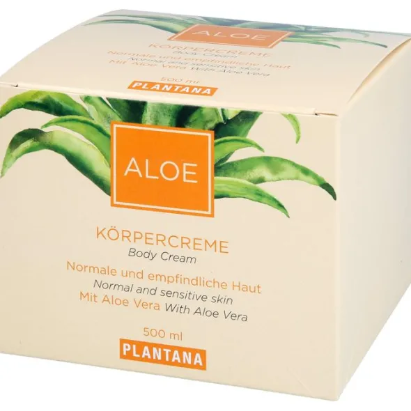 PLANTANA Aloe Vera Körpercreme 500 ml