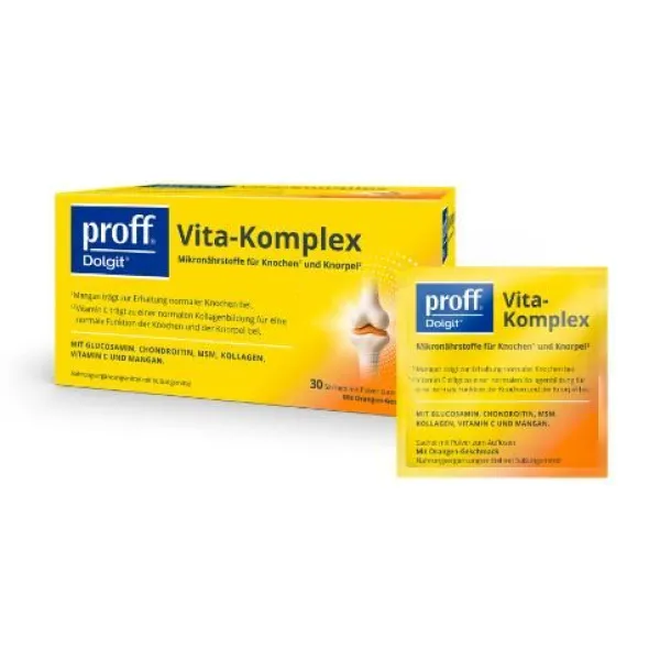PROFF Dolgit Vita-Komplex Pulver Sachets 30X12 g