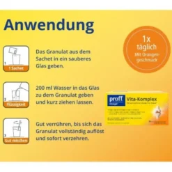 PROFF Dolgit Vita-Komplex Pulver Sachets 30X12 g
