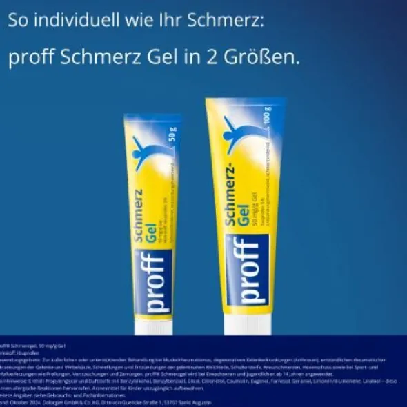 PROFF Schmerzgel 50 mg/g 100 g
