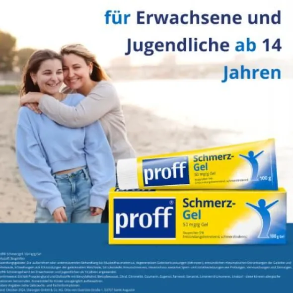 PROFF Schmerzgel 50 mg/g 100 g