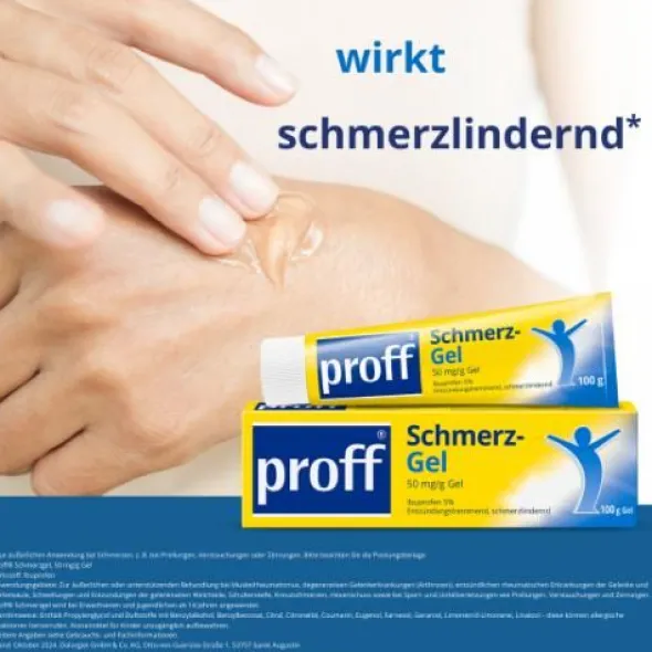 PROFF Schmerzgel 50 mg/g 100 g