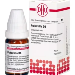 PULSATILLA D 6 Globuli 10 g