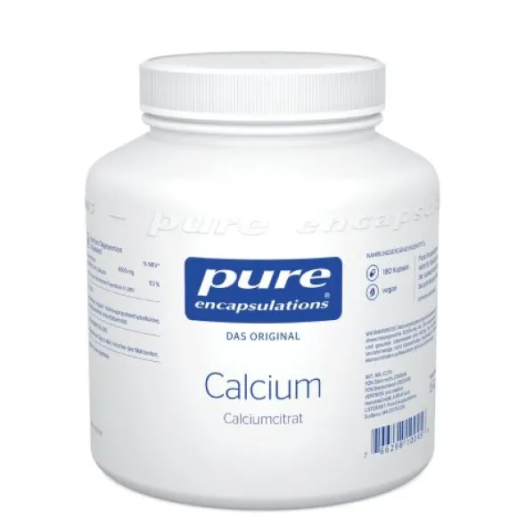 PURE ENCAPSULATIONS Calcium Calciumcitrat Kapseln 180 St