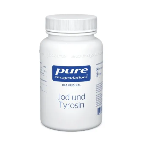 PURE ENCAPSULATIONS Jod und Tyrosin Kapseln 60 St