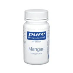 PURE ENCAPSULATIONS Mangan Mangancitrat Kapseln 60 St