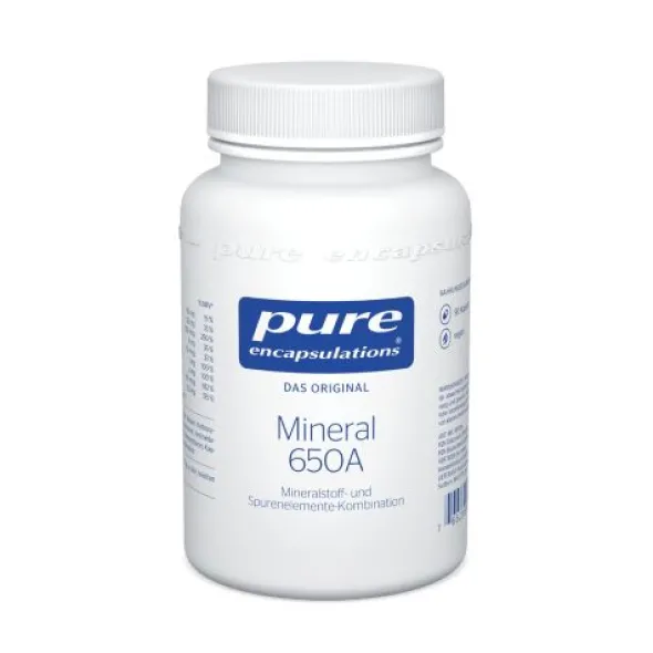 PURE ENCAPSULATIONS Mineral 650A Kapseln 90 St