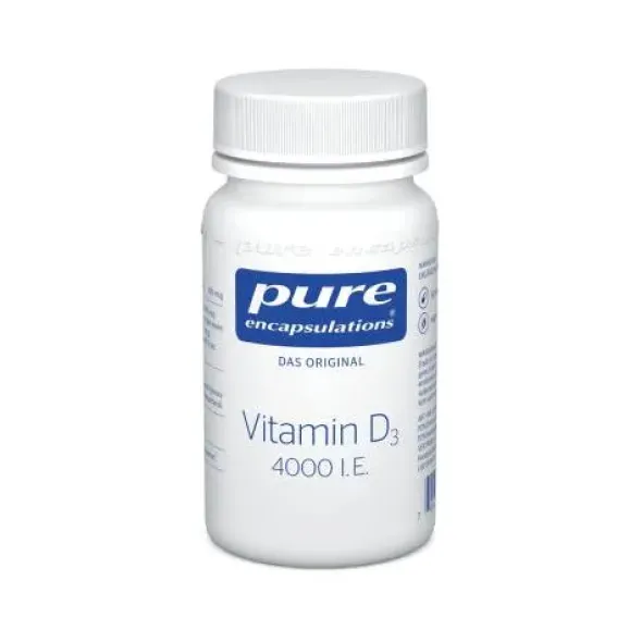PURE ENCAPSULATIONS Vitamin D3 4000 I.E. Kapseln 60 St