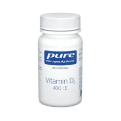 PURE ENCAPSULATIONS Vitamin D3 400 I.E. Kapseln 60 St
