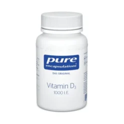 PURE ENCAPSULATIONS Vitamin D3 1000 I.E. Kapseln 120 St