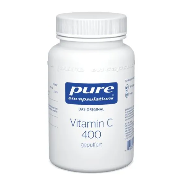 PURE ENCAPSULATIONS Vitamin C 400 gepuffert Kaps. 180 St
