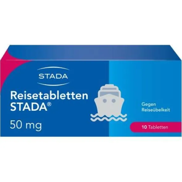 REISETABLETTEN STADA 50 mg 10 St
