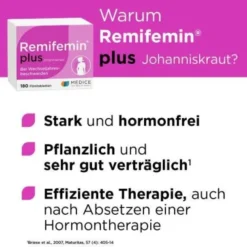 REMIFEMIN plus Johanniskraut Filmtabletten 180 St