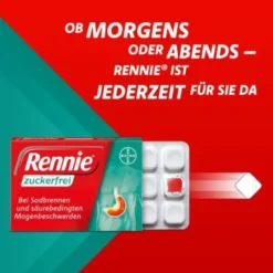 RENNIE zuckerfrei Kautabletten 36 St