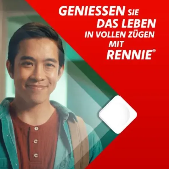 RENNIE zuckerfrei Kautabletten 36 St