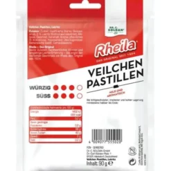 RHEILA Veilchen Pastillen mit Zucker 90 g