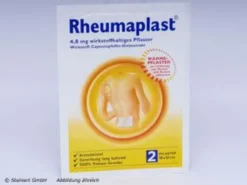 RHEUMAPLAST 4,8 mg wirkstoffhaltiges Pflaster 2 St