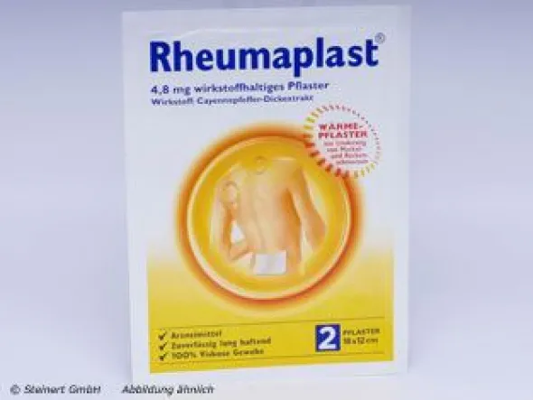 RHEUMAPLAST 4,8 mg wirkstoffhaltiges Pflaster 2 St