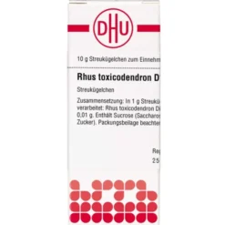 RHUS TOXICODENDRON D 12 Globuli 10 g
