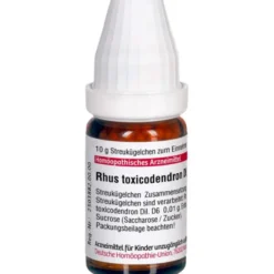 RHUS TOXICODENDRON D 6 Globuli 10 g