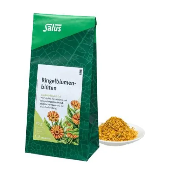 RINGELBLUMENBLÜTEN Arzneitee Calen.flos Bio Salus 40 g