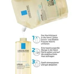ROCHE-POSAY Lipikar Dusch- und Badeöl AP+ NF 400 ml