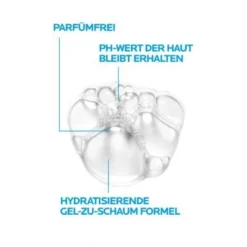 ROCHE-POSAY Toleriane Gel-zu-Schaum Cleanser 400 ml