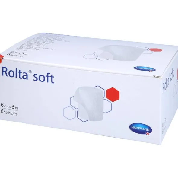 ROLTA soft synth.-Wattebinde 6 cmx3 m 6 St