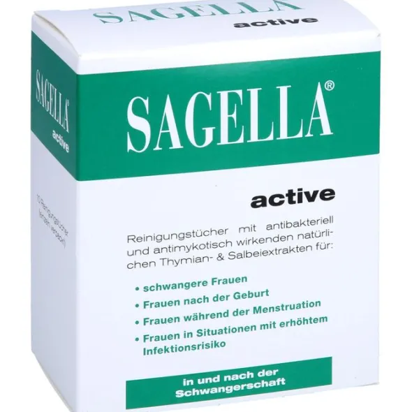 SAGELLA active Reinigungstücher 10 St