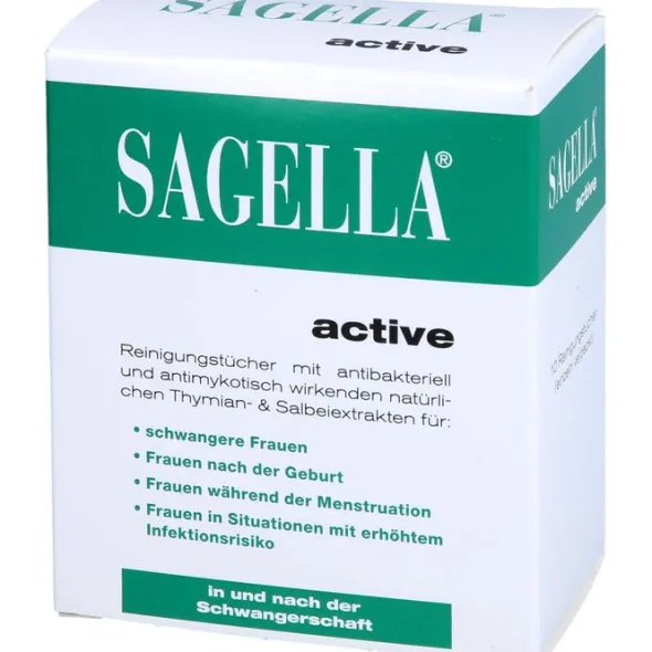 SAGELLA active Reinigungstücher 10 St