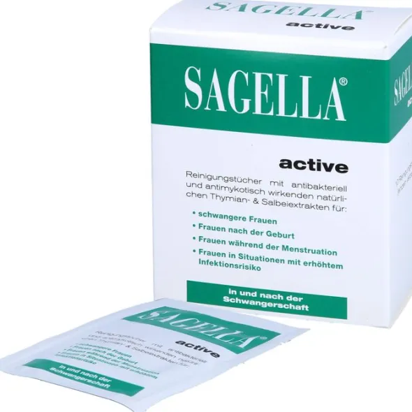SAGELLA active Reinigungstücher 10 St