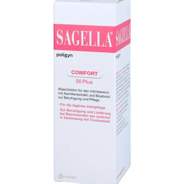 SAGELLA poligyn Intimwaschlotion für Frauen 50+ 250 ml