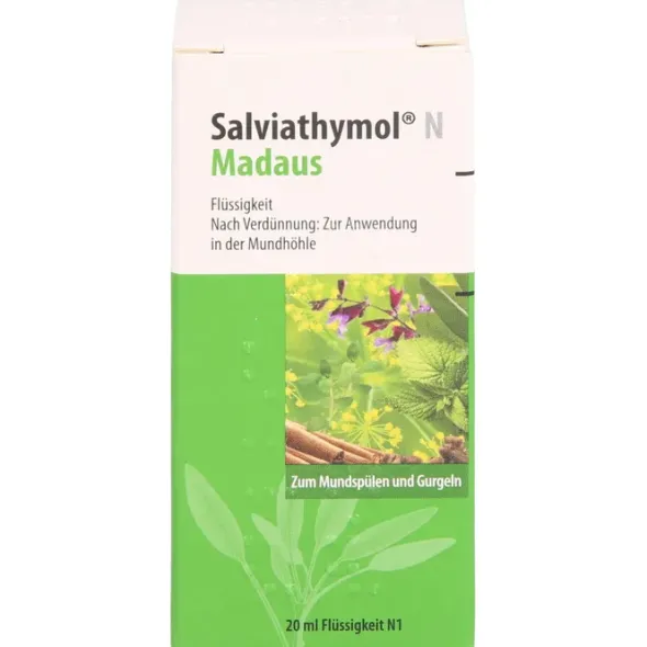 SALVIATHYMOL N Madaus Tropfen 20 ml